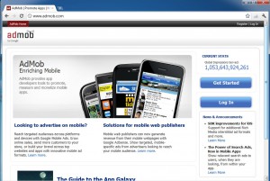 Get Started on AdMob