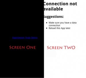 My app is offline