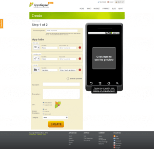 create a niche app free niche app