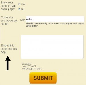 embed script