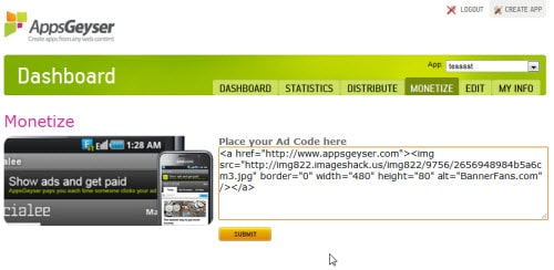 Free Android S Making Money Add Banner Code Sgeyser Free Android S Making Money Add Banner Code