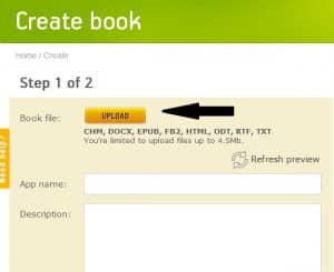 upload book app Upload Book App Maker