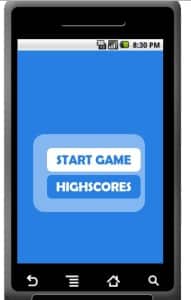 Android app game template