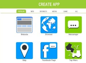 new android app template: