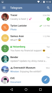 Messenger app search