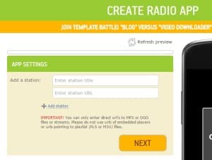 create android app