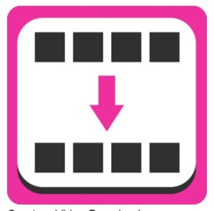 Click on create an app video downloader icon